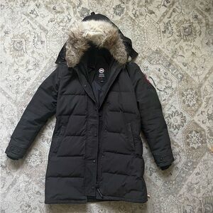 Canada Goose Shelburne Parka, Size Large, Black